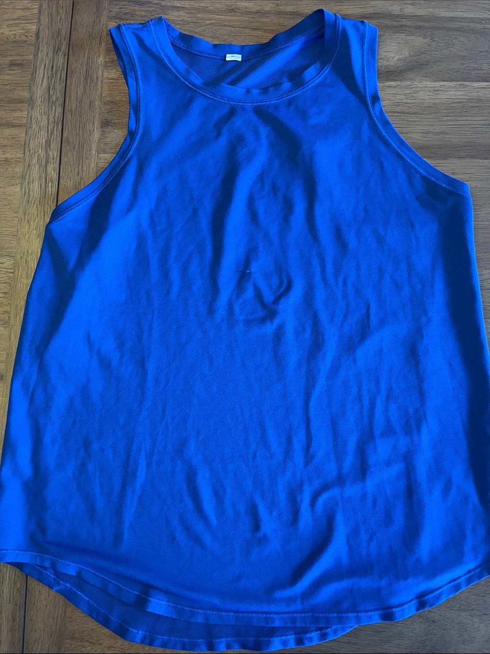 Lululemon Women's Royal Blue Sleeveless Tank Top